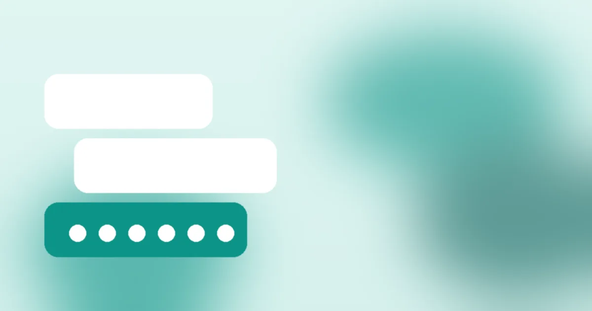 Illustration of stacked chat bubbles representing a WhatsApp group conversation for business